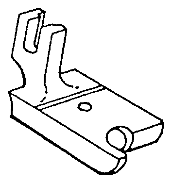Paspelfuß, Low Shank – 40986X6 3/16