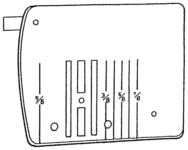 Stichplatte für Viking – 4115626-01