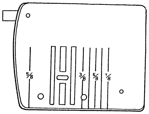 Stichplatte für Viking – 4115628