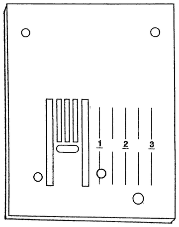 Stichplatte für Viking – 4120054-01
