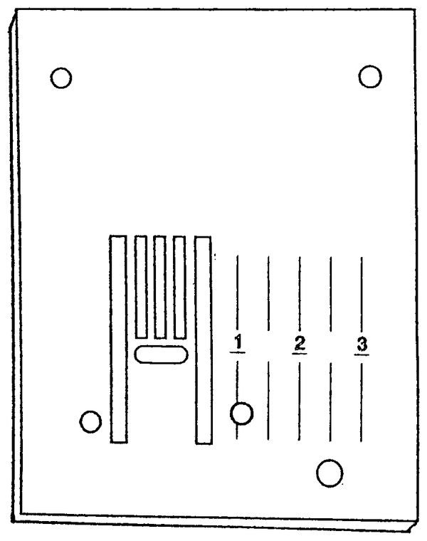 Stichplatte für Viking – 4120054-01