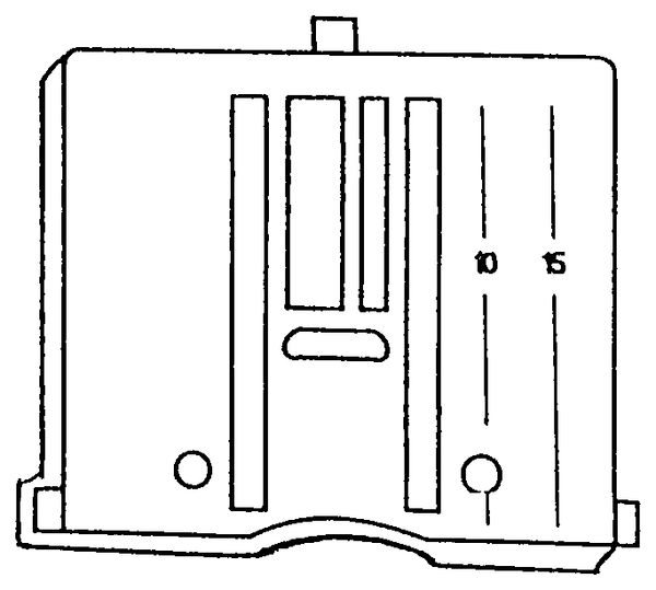 Stichplatte für Viking – 4122881-01