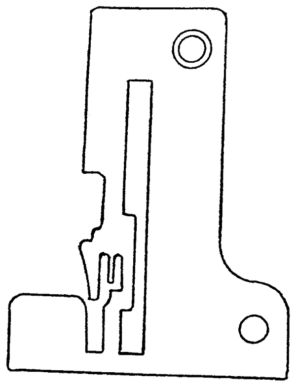 Stichplatte für Singer – 412730