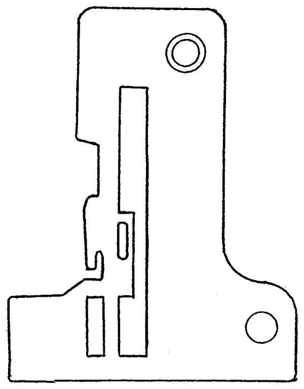 Stichplatte für Singer – 412786