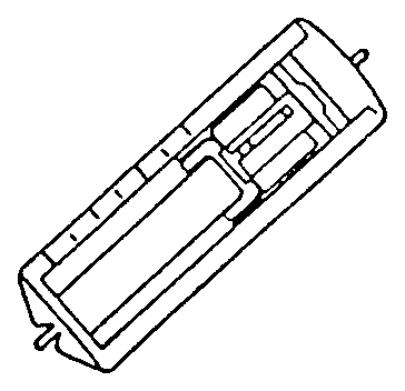 Schiebe-Knopflochfuß, Low Shank, Snap-On für Singer – 423200-451