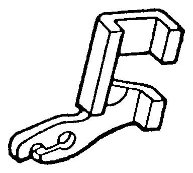 Nähfußhalter, Low Shank für Singer – 446014-1