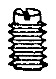 Handradbuchsen-Schraube für Singer – 448
