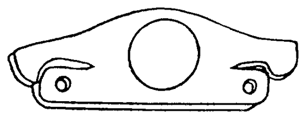Abdeckplattenfeder für Singer – 45357