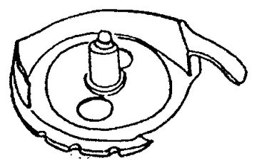 Spulenkapsel-Träger für Singer – 45926