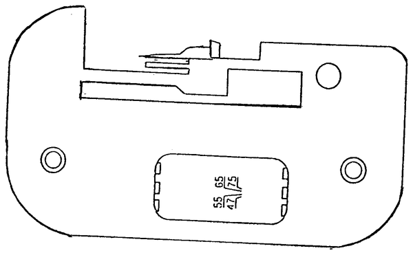 Stichplatte für Babylock – 4TW-5101-01B