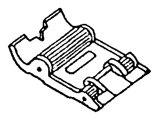 Rollfuß, Snap-On für Riccar u. a. – 5011-16