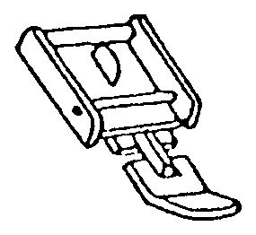 Reißverschlussfuß, Snap-On für Riccar u. a. – 5011-3
