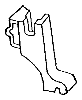 Nähfußhalter, Low Shank – 5011-58