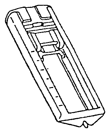 Schiebe-Knopflochfuß, Snap-On für Riccar u. a. – 5011-8