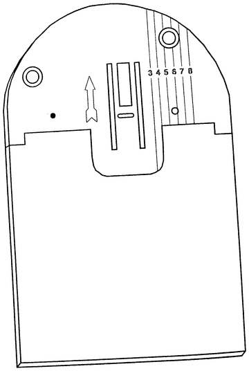 Stichplatte für Singer – 549841