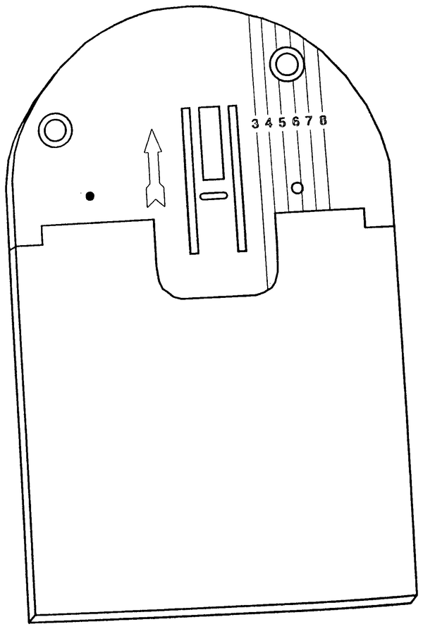 Stichplatte für Singer – 549841