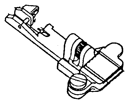 Gummibandfuß für Singer – 550621