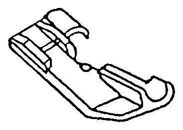 Perlenfuß für Singer – 550624