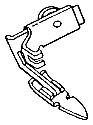 Reißverschlussfuß, High Shank – 55632