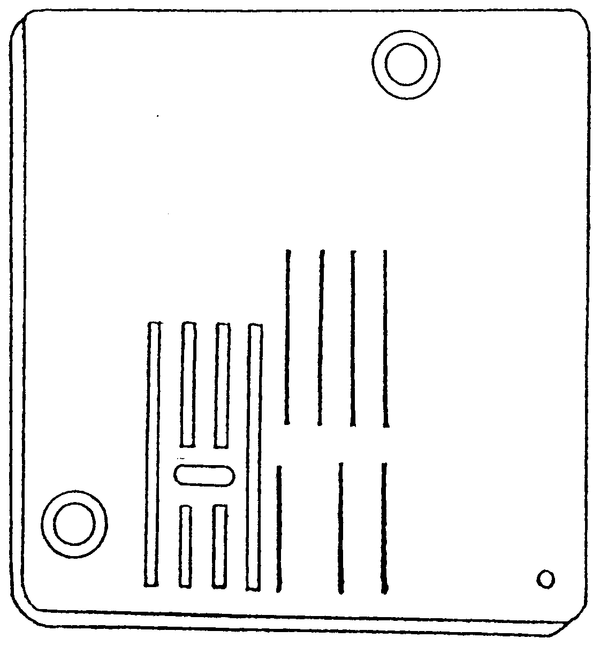 Stichplatte für White – 5850