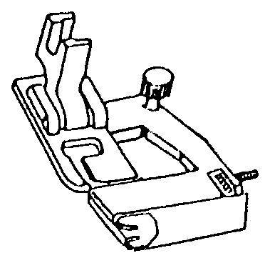 Bandeinfassfuß, Slant Shank – 6289