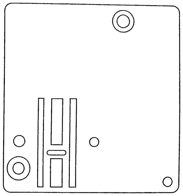 Stichplatte für White – 6529