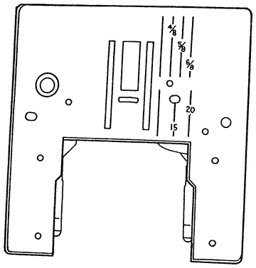 Stichplatte für New Home – 685601008