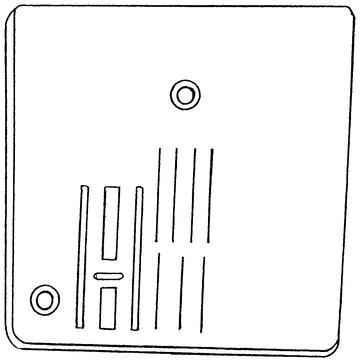 Stichplatte für White – 6901