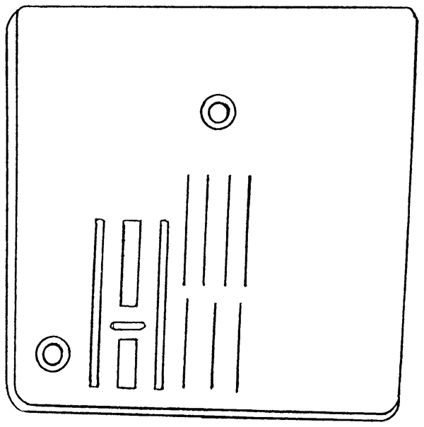 Stichplatte für White – 6901