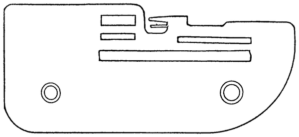 Stichplatte für Jaguar – 72899