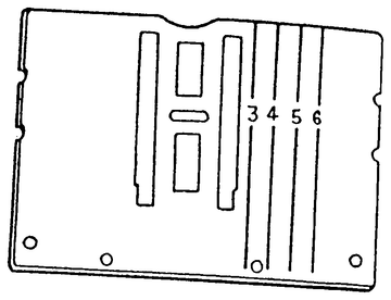 Stichplatte für Elna – 766299