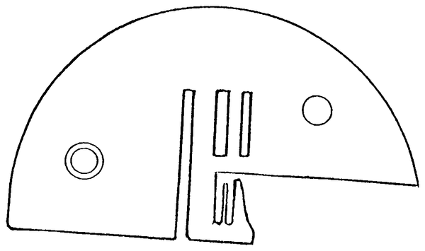 Stichplatte für White u. a. – 7727