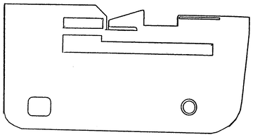 Stichplatte für New Home u. a. – 784003004