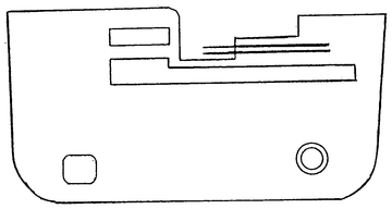 Stichplatte für New Home u. a. – 787601007