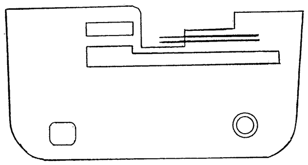Stichplatte für New Home u. a. – 787601007