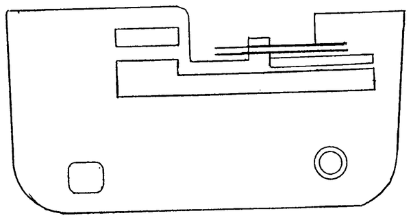 Stichplatte für New Home u. a. – 788601007