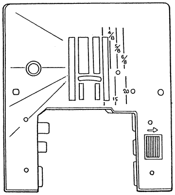 Stichplatte für New Home – 832601000