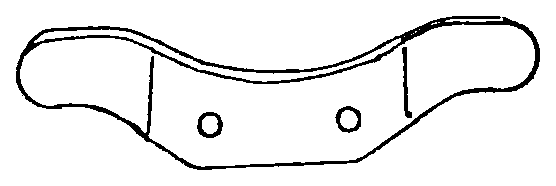 Abdeckplattenfeder für Necchi – 851130-02