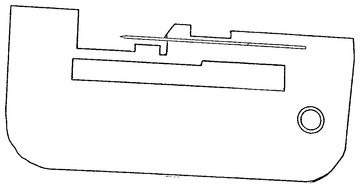 Stichplatte für Juki u. a. – A1115-503-0A0