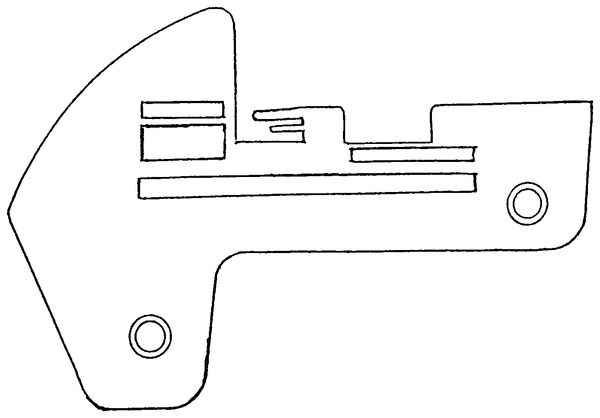 Stichplatte für Elna – H002980