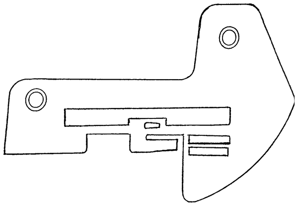 Stichplatte für Elna – H003066