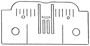 Stichplatte für Kenmore – KM45718
