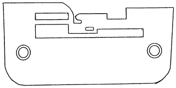 Stichplatte für New Home u. a. – ML227