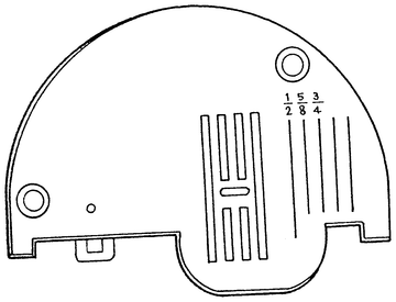 Stichplatte für Alco u. a. – NZ29LG
