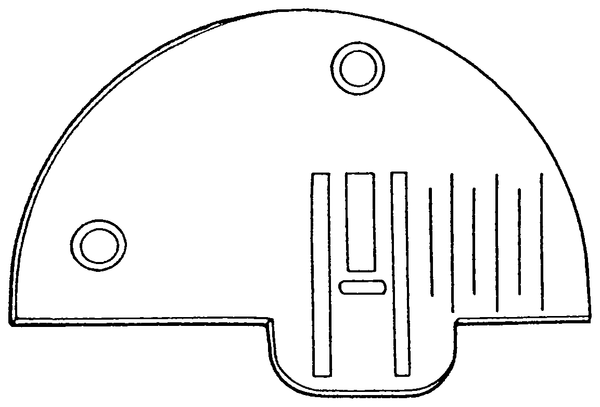 Stichplatte für Riccar u. a. – NZ31LG