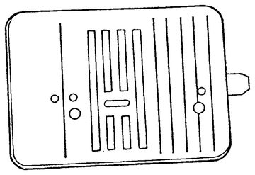 Stichplatte für Singer u. a. – NZ36LG