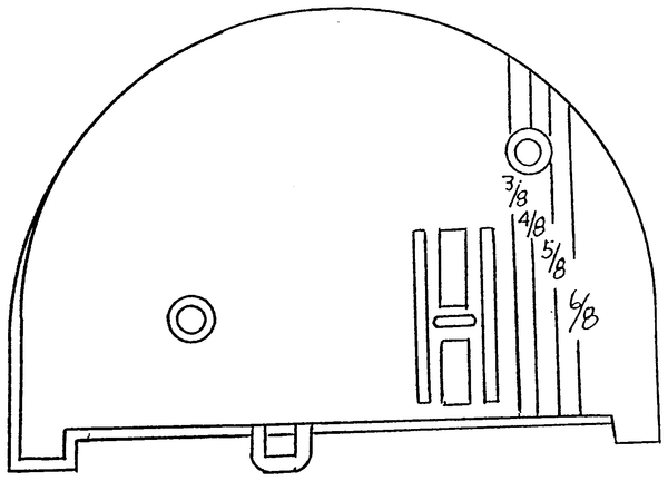 Stichplatte für Morse – NZ44LG