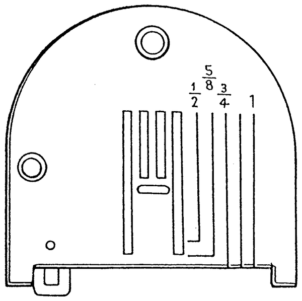 Stichplatte für White – NZ4LG