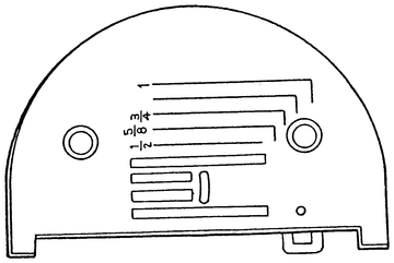 Stichplatte für Sew Mor – NZ51LG