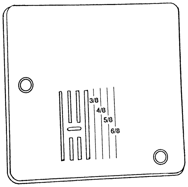 Stichplatte für Nelco u. a. – NZ630LG